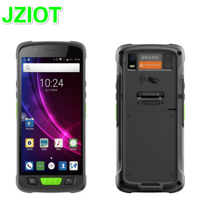 JZIOT V9000P 5.5 polegadas Android portátil 9.0 UHF HF LF RFID Reader 1D 2D Barcode Scanner PDA