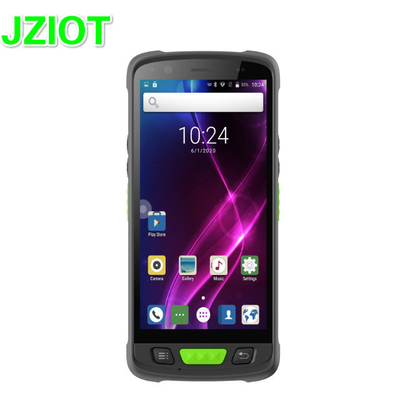 2020 Portátil JZIOT V9000P Pda Scanner de códigos de barras Android Portátil Terminal Colector de dados 4G LTE GPS BT