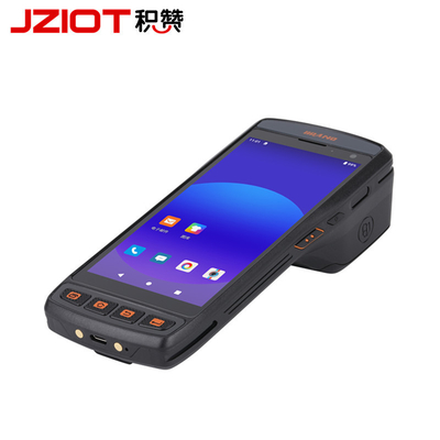 JZIOT SDK equipado com laser portátil sem fio 1D 2D portátil Android NFC Barcode PDA Scanner com impressora