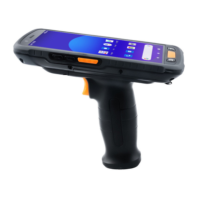5.5 polegadas portátil UHF RFID Reader Long Range Com 9000mAh Bateria E 1440x720 Ecrã
