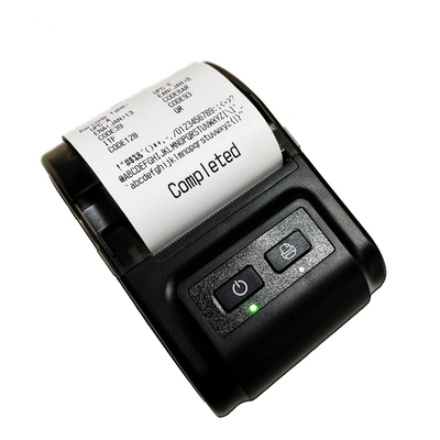 Impressora portátil portátil de 58 mm Bluetooth com bateria recarregável