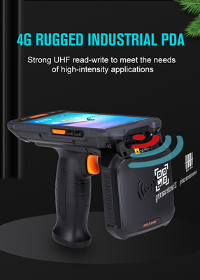 PDA robusto portátil Android 11 NFC RFID Tag Reader 2D Barcode Scanner Waterproof Industrial Data Collector Terminal