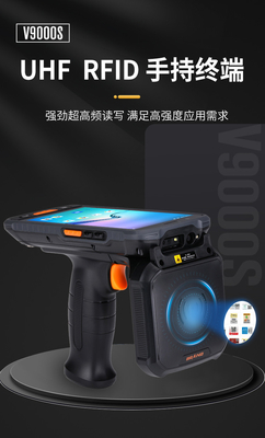High Stock 5,5 polegadas Android 11.0 PDA IP65 portátil robusto portátil RFID NFC UHF Barcode Scanner Long Range CPU Wifi Armazenamento de uso