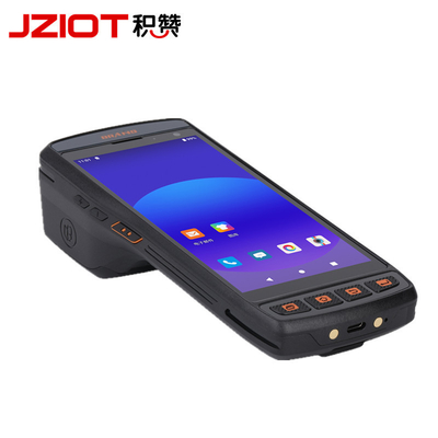 Impressora térmica portátil sem fio robusta Pda Android QR Code Barcode Scanner 4G LTE Wifi