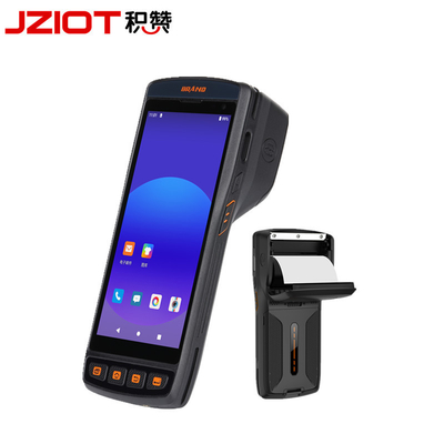 4G LTE IP65 PDA Terminal 3+32GB 5,5 polegadas Android 11 Escaneador de código de barras portátil PDA de coleta de dados robusto com impressora em estoque